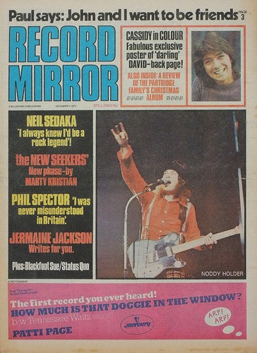 Record mirror dec 1972 - mirror, 2