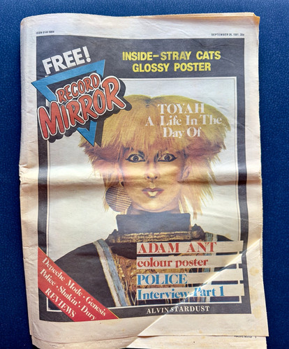 Record mirror music newspaper - record,