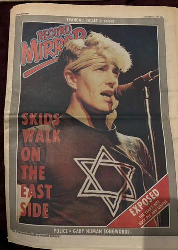 Record mirror newspaper - record,