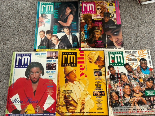 Record mirror magazine - record, magazine,