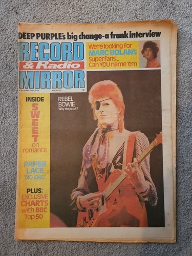 Record mirror newspaper - newspaper, march