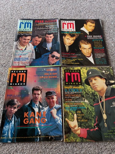 Record mirror magazine bundle - mirror, magazine,