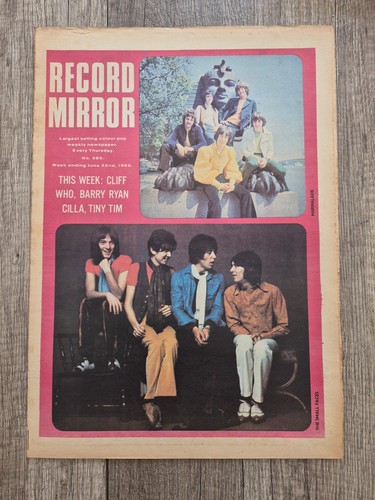 Record mirror newspaper - record,