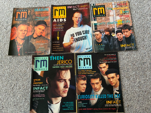 Record mirror magazine bundle - mirror, magazine,