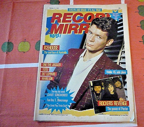 Record mirror music newspaper - record,