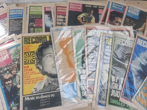 Vintage record mirror - 41,