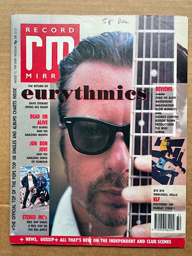 Eurythmics record mirror - record,