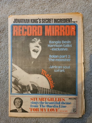 Record mirror newspaper - record,