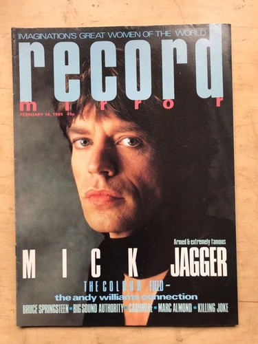 Mick jagger record mirror - jagger,