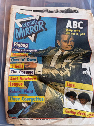 Record mirror newspaper - record, july
