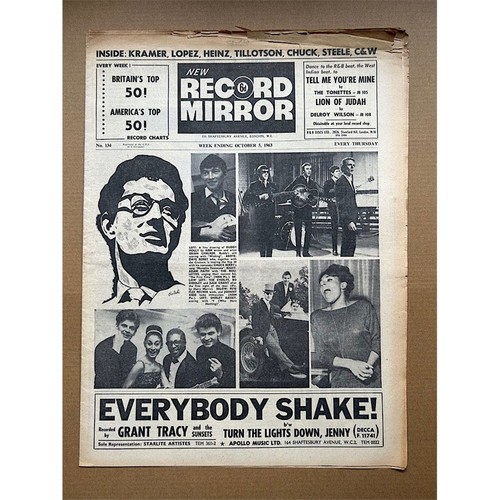 Various 1963 record mirror - various,