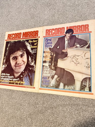 Vintage record mirror music - record,