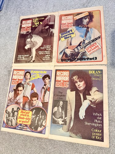 Vintage record mirror music - vintage,