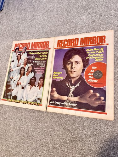 Vintage record mirror music - record,