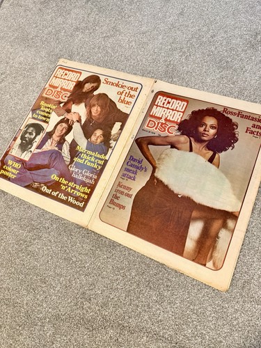 Vintage record mirror - 2x,