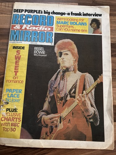 Record mirror music paper - record, uk