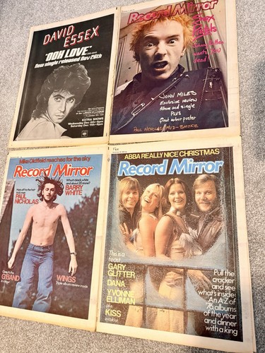 Vintage record mirror music - record,