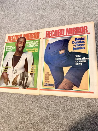 Vintage record mirror - 2x,
