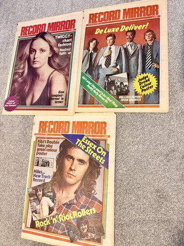Vintage record mirror music - record,