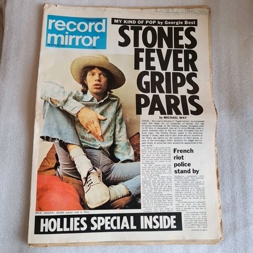 Record mirror music - record,