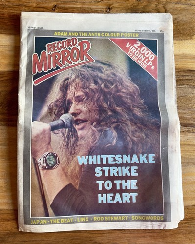 Record mirror music - record, newspaper