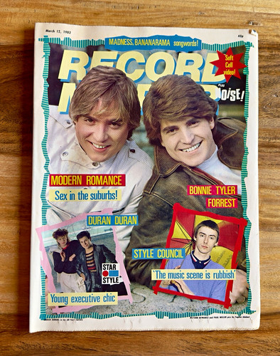 Record mirror music newspaper - record,