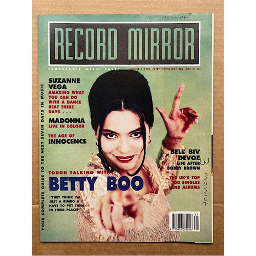Betty boo record mirror - record,
