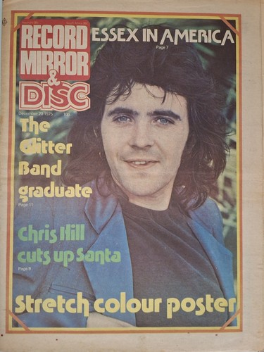Record mirror music paper - paper, 20th