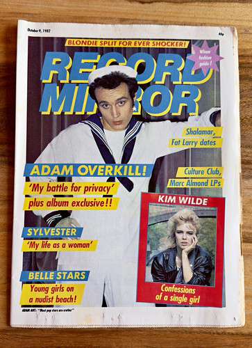 Record mirror music newspaper - mirror,