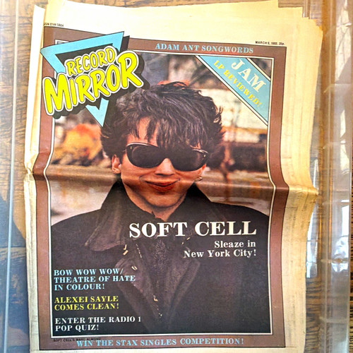 Record mirror march 1982 - record,