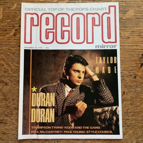 Record mirror dec 1984 duran - mirror,