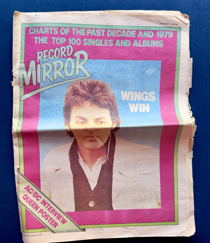 Record mirror jan 1980 music - record,