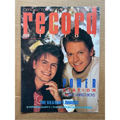 Power station record mirror - power,