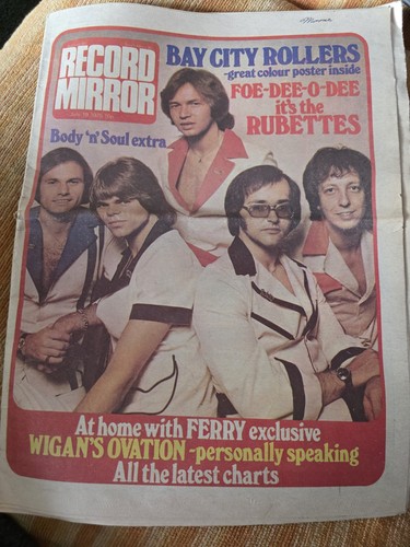 Record mirror newspaper july - mirror,