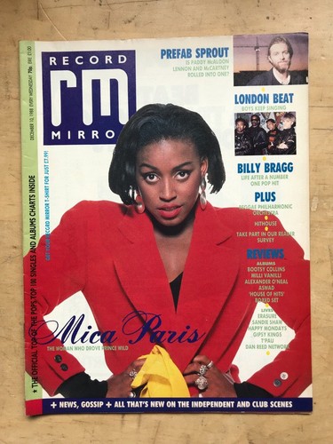 Mica paris record mirror - paris,
