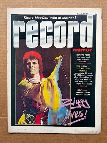 David bowie record mirror - david,