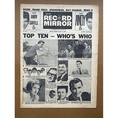 Various 1963 record mirror - record,