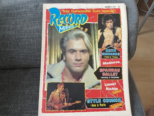 Record mirror vintage magazine