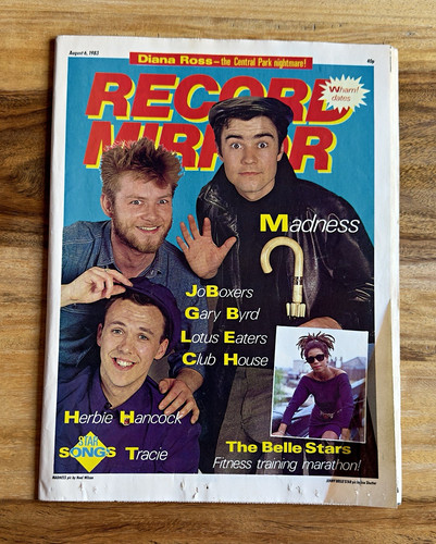 Record mirror music newspaper - record,