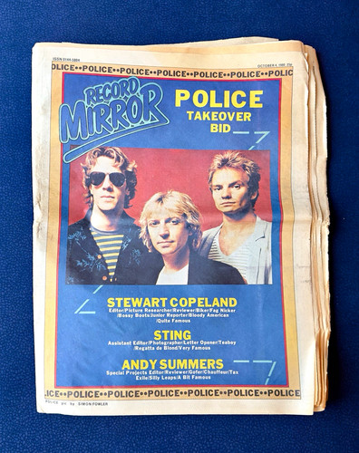 Record mirror music newspaper - mirror,