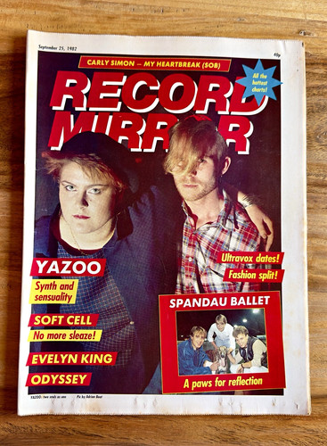 Record mirror music newspaper - mirror,