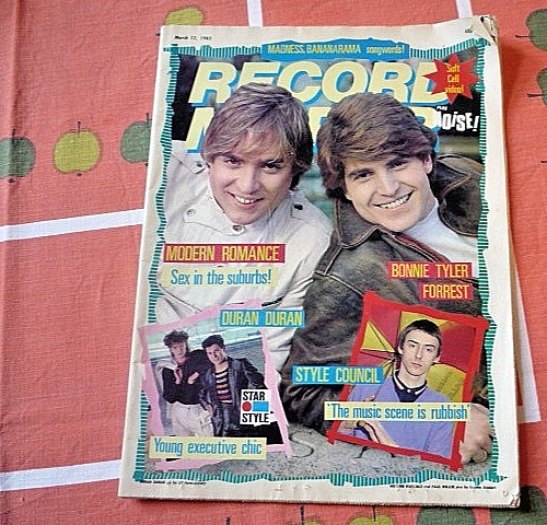 Record mirror music newspaper - music,