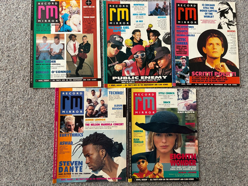 Record mirror magazine - mirror, bundle