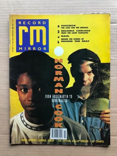 Norman cook record mirror - cook,