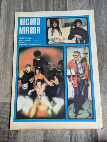Record mirror music paper 3rd - record,