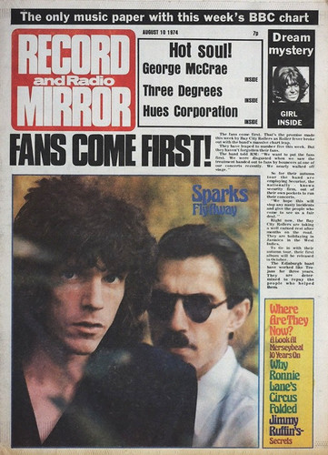 Record mirror aug 1974 - mirror,