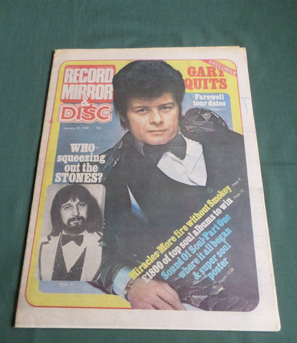 Record mirror disc magazine - record,