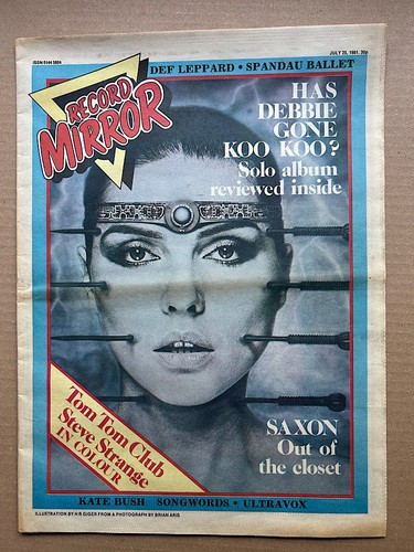 Debbie harry record mirror - debbie,