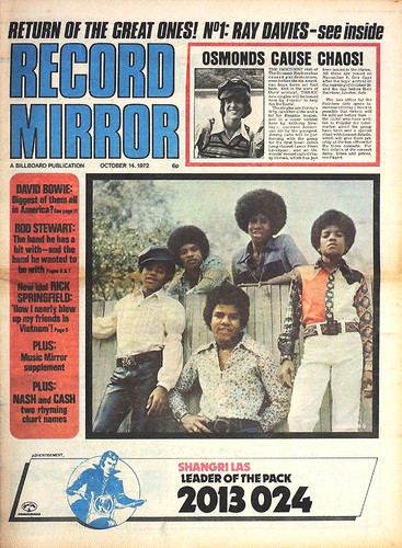 Record mirror oct 1972 - record,