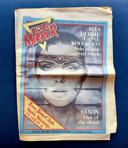 Record mirror music - mirror, newspaper